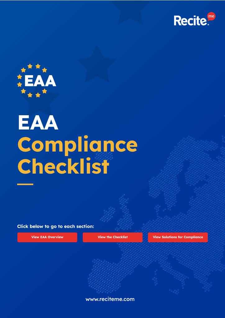 EAA Checklist preview page