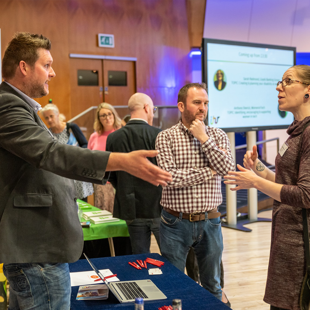 Recite Me staff at event