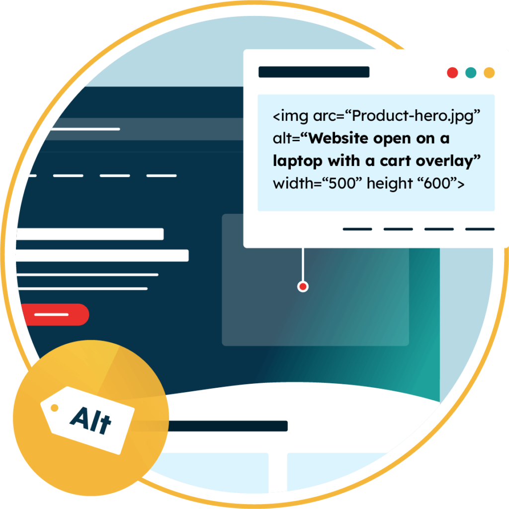 how to write image alt text