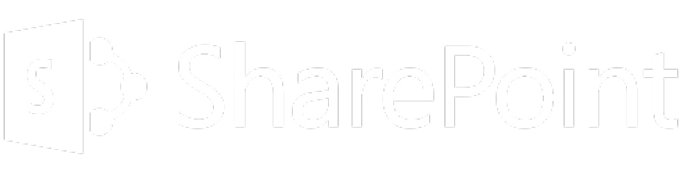 Sharepoint Logo white