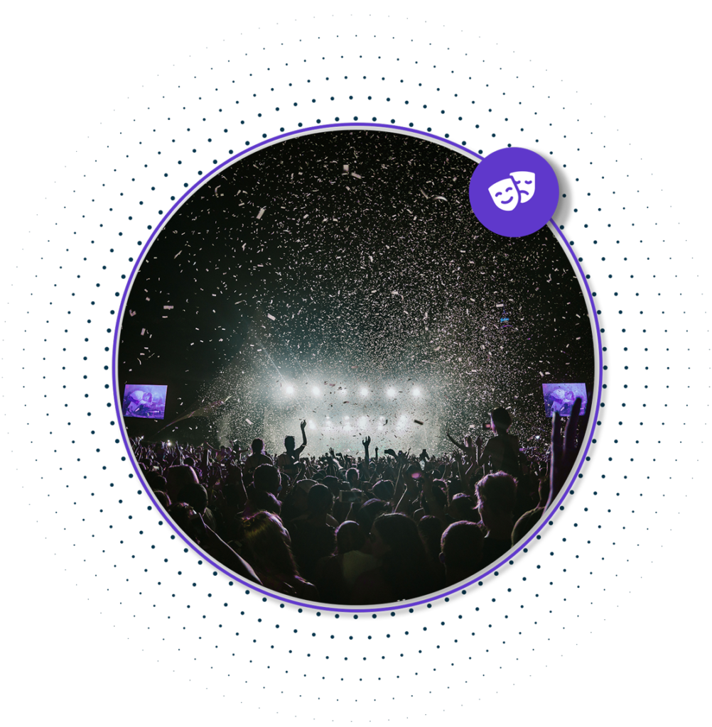 Live music concert leisure sector