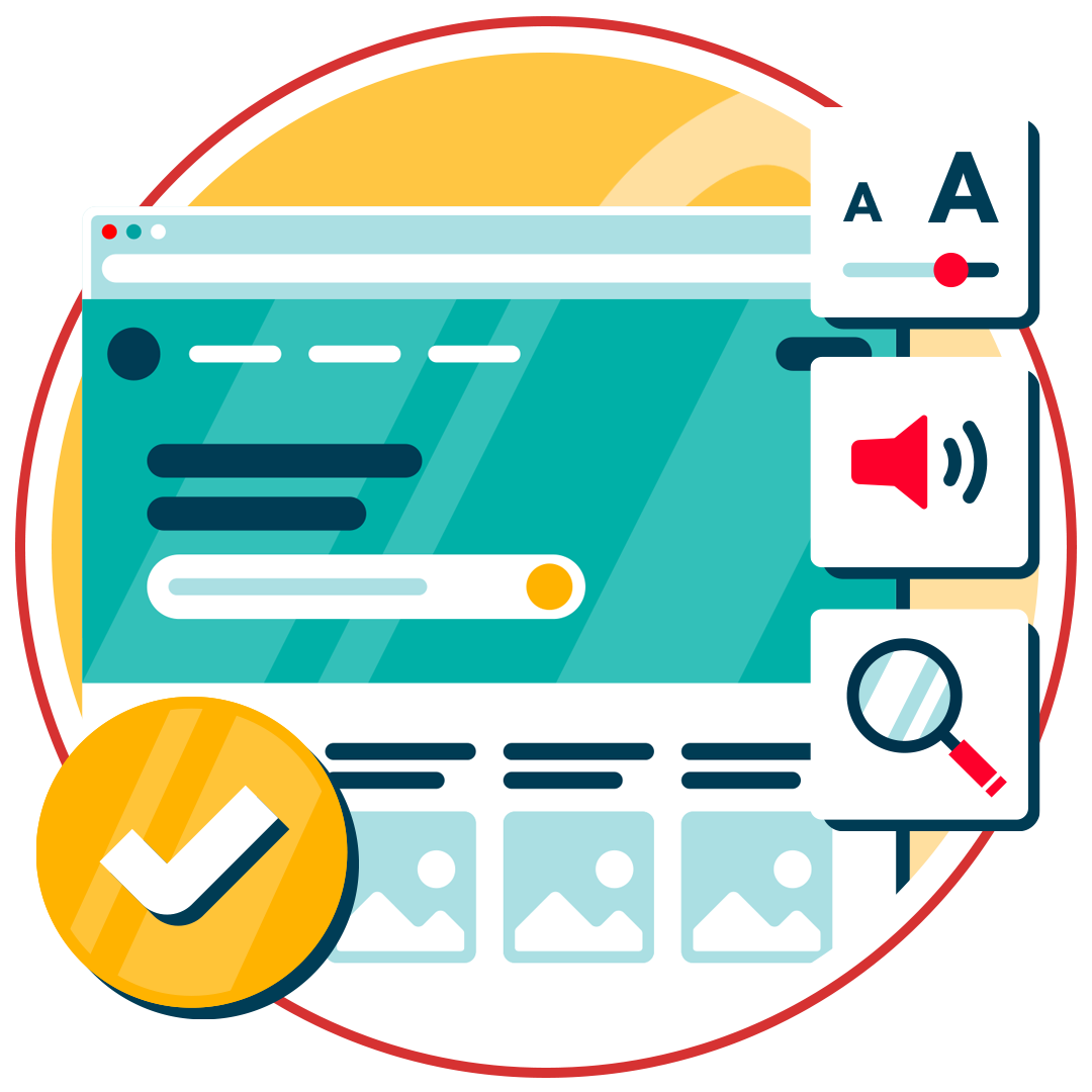 header image for a blog on The Top 10 Web Accessibility Best Practices 