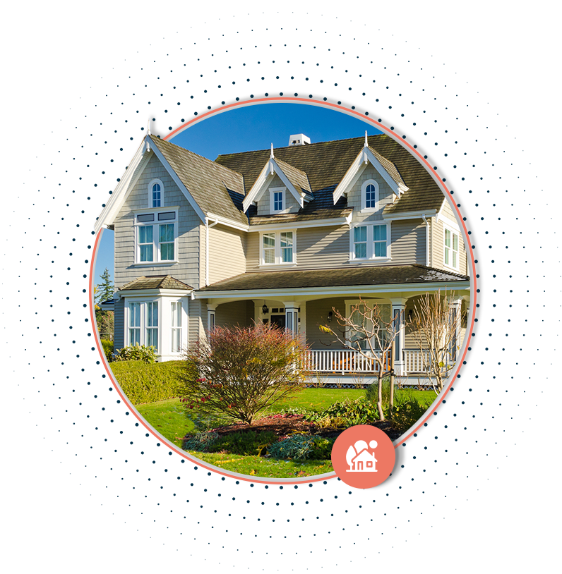 Image of house with clear blue skies